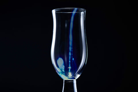 10^21 m Champagne Glass | Mieko Noguchi (alternate view)
