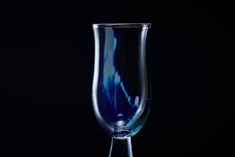 10^21 m Champagne Glass | Mieko Noguchi (alternate view)