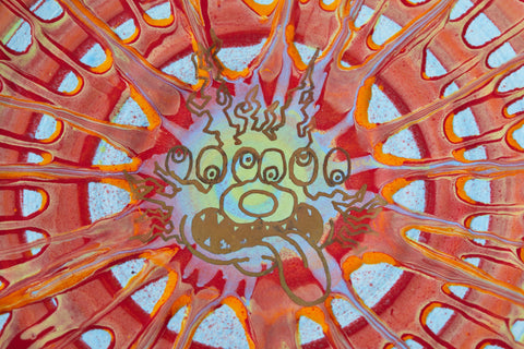 psychedelic plate 2|宮下サトシ(別角度)