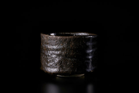 Hikidashi-guro Tea Bowl | Ryotaro Kato