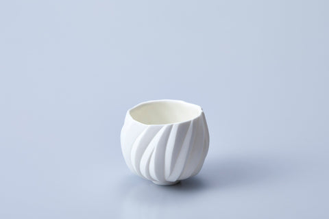 White Porcelain Cup | Nami Takahashi (alternate view)
