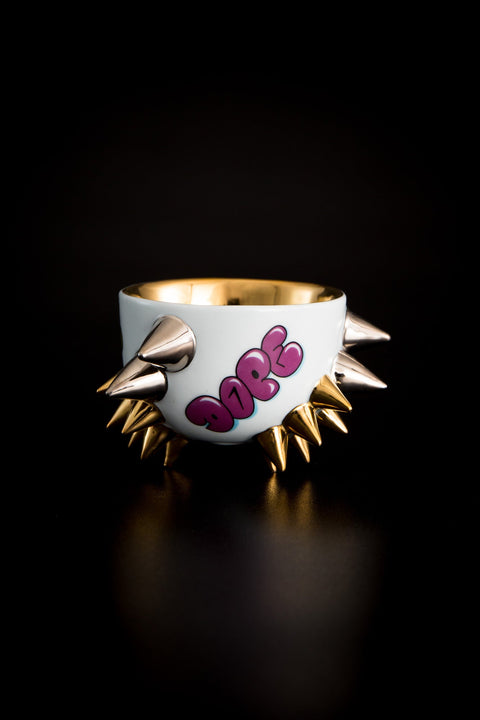 SPIKY SAKE CUP Graffiti|古賀崇洋