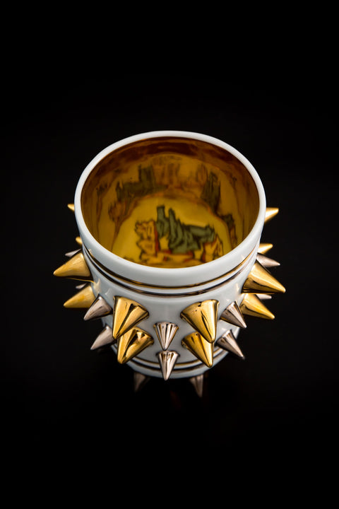 SPIKY SAKE CUP Graffiti|古賀崇洋(別角度)
