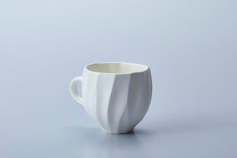 White Porcelain Cup | Nami Takahashi (alternate view)