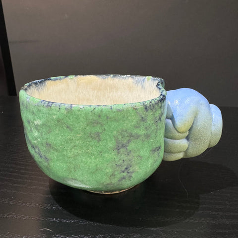 パンチ抹茶盌(Punch matcha tea bowl)|宮下サトシ