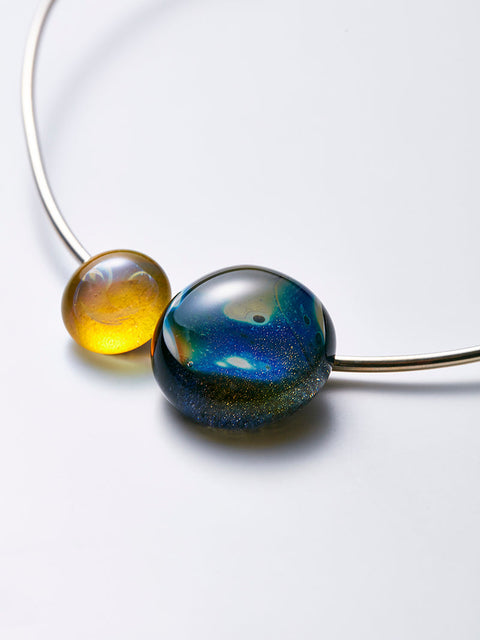 Earth & Moon Choker | Mieko Noguchi (alternate view)