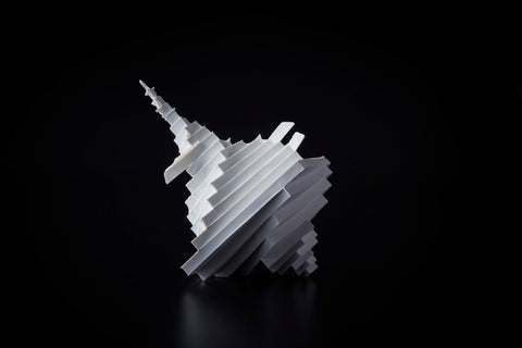 白尖/white edge 150×150 no.3|山浦陽介(別角度)