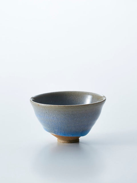 Sake Cup, Moon-White Glaze | Housai Matsubayashi