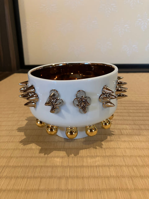 SPIKY TEA BOWL | Takahiro Koga