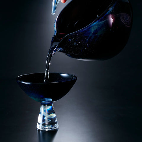 宇宙を呑む　全宇宙　酒盃揃え｜ノグチミエコ（別角度）