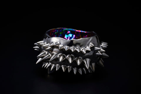 SPIKY TEA BOWL 0621-Ⅰ｜古賀崇洋（別角度）