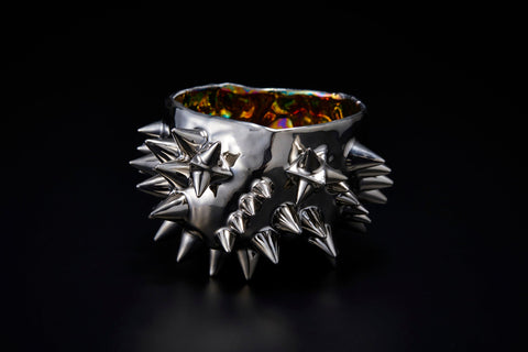 SPIKY TEA BOWL 0621-Ⅱ｜古賀崇洋（別角度）
