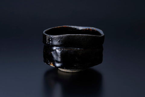 織部黒茶盌｜加藤亮太郎