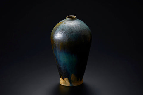 Oribe Flower Vase | Ryotaro Kato (alternate view)