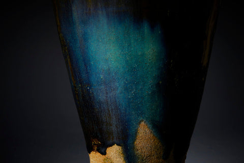 Oribe Flower Vase | Ryotaro Kato (alternate view)