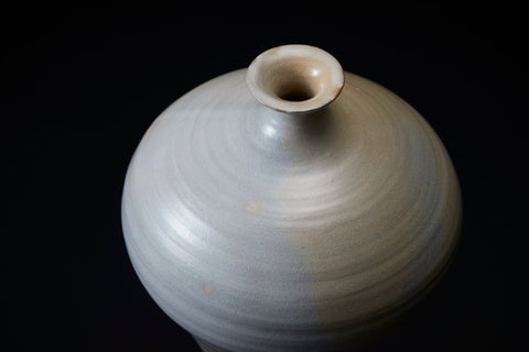 Flower Vase, Crimson Deer-Back Glaze | Housai Matsubayashi (alternate view)