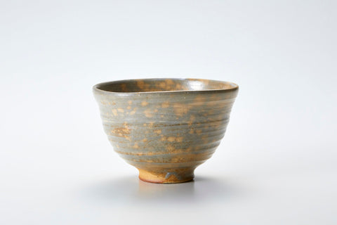 Tea Bowl, Crimson Deer-Back Glaze with Brush Marks | Housai Matsubayashi