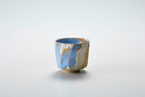 Sake Cup, Flowing Moon-White Glaze | Housai Matsubayashi (alternate view)