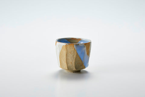 Sake Cup, Flowing Moon-White Glaze | Housai Matsubayashi (alternate view)