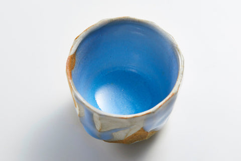 Sake Cup, Flowing Moon-White Glaze | Housai Matsubayashi (alternate view)