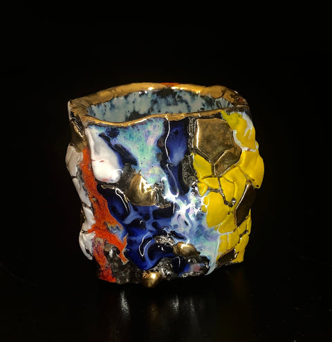Guinomi (Sake Cup), New Seven Luminaries | Toru Ichikawa (alternate view)