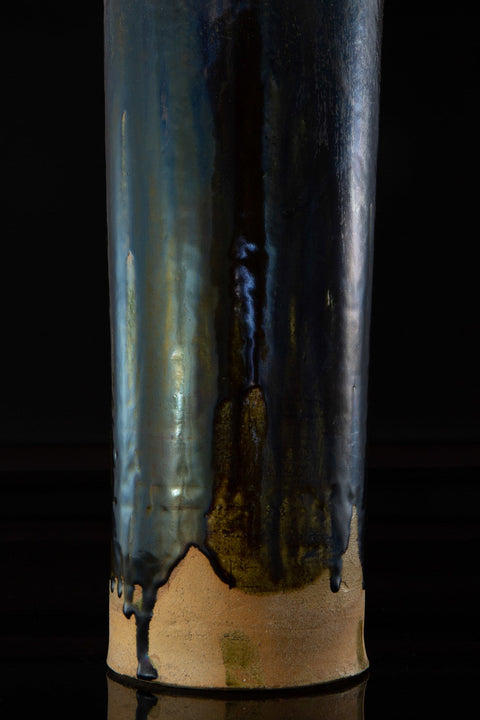 Oribe Flower Vase | Ryotaro Kato (alternate view)