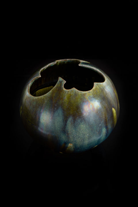 Oribe Flower Vase | Ryotaro Kato (alternate view)