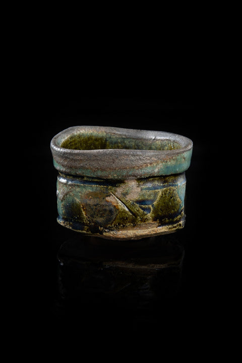 Oribe Tea Bowl | Ryotaro Kato (alternate view)