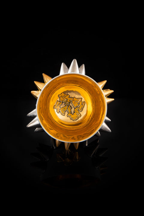SPIKY SAKE CUP graffiti | Takahiro Koga (alternate view)