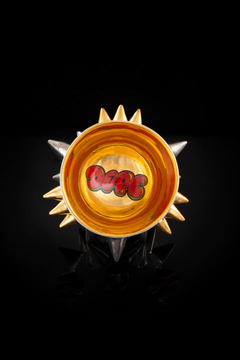 SPIKY SAKE CUP graffiti | Takahiro Koga (alternate view)