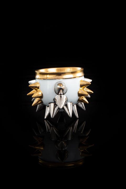 SPIKY SAKE CUP graffiti | Takahiro Koga (alternate view)
