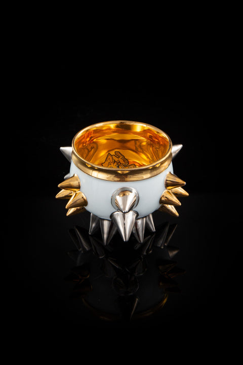 SPIKY SAKE CUP graffiti | Takahiro Koga (alternate view)