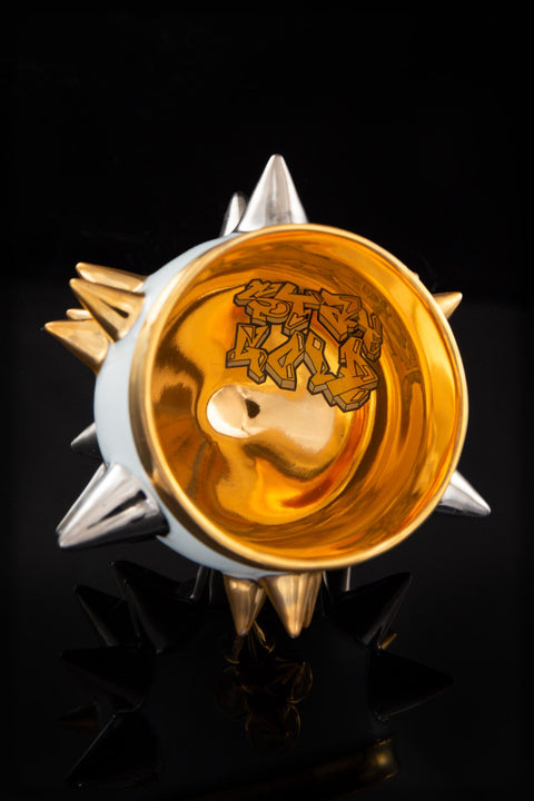 SPIKY SAKE CUP graffiti | Takahiro Koga (alternate view)