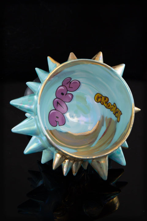SPIKY SAKE CUP graffiti | Takahiro Koga (alternate view)