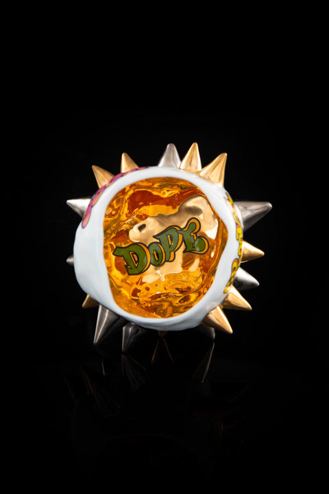 SPIKY SAKE CUP graffiti | Takahiro Koga (alternate view)