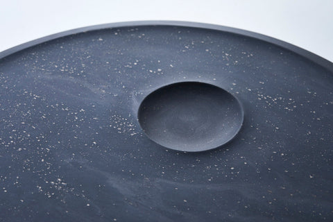 Flower-Vase Inkstone – Twin Circles, Milky Way – | Tatsunori Nagura (alternate view)