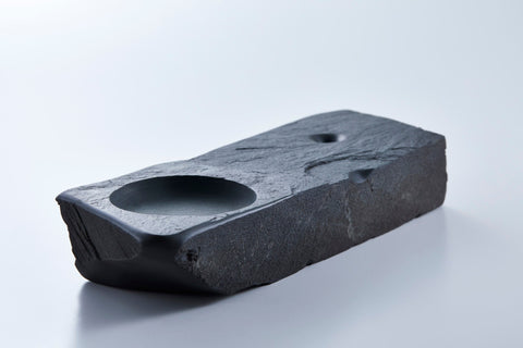 Flower-Adorned Inkstone - On the Crag - | Tatsunori Nagura (alternate view)