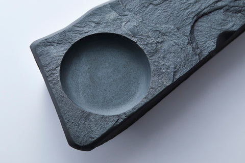 Flower-Adorned Inkstone - On the Crag - | Tatsunori Nagura (alternate view)