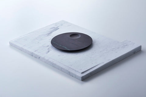 Flower-Adorned Inkstone - Landscape Poem - | Tatsunori Nagura (alternate view)