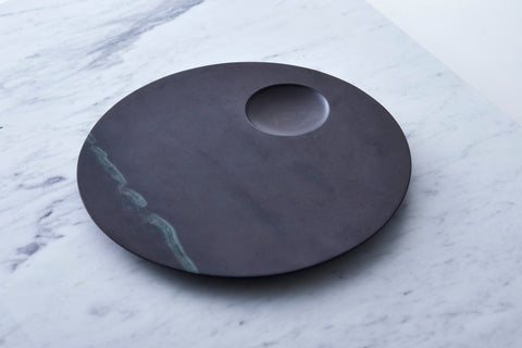 Flower-Adorned Inkstone - Landscape Poem - | Tatsunori Nagura (alternate view)
