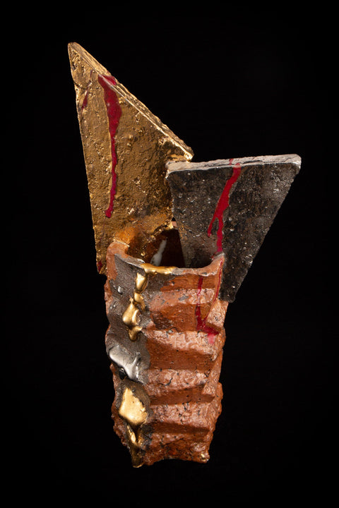 Vase, “Demon King of the Sixth Heaven — NOBUNAGA” | Toru Ichikawa (alternate view)