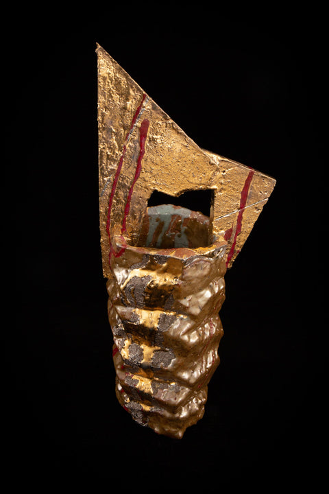 Vase, “Demon King of the Sixth Heaven — NOBUNAGA” | Toru Ichikawa (alternate view)