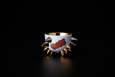 SPIKY SAKE CUP graffiti｜古賀崇洋
