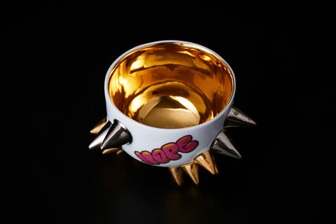 SPIKY SAKE CUP graffiti｜古賀崇洋（別角度）