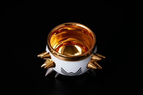 SPIKY SAKE CUP graffiti｜古賀崇洋（別角度）