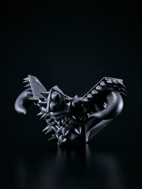 Cheek Armor Cup, Stalwart Form, Black, Rivets | Takahiro Koga (alternate view)