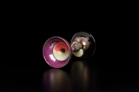 Glazed-Foot Sake Cup, Cordyceps (Human Mushroom) | Yoshiaki Imamura (alternate view)