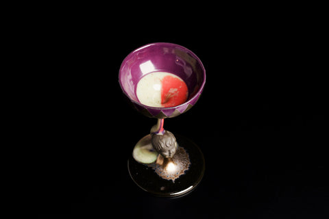 Glazed-Foot Sake Cup, Cordyceps (Human Mushroom) | Yoshiaki Imamura (alternate view)