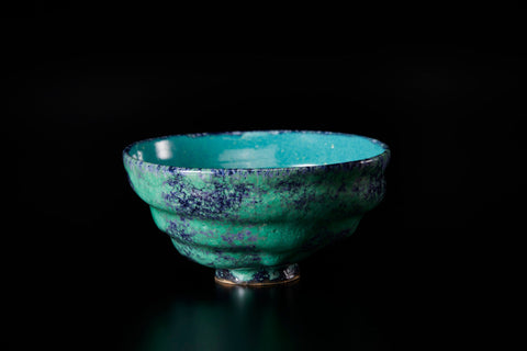 vortex tea bowl | Satoshi Miyashita (alternate view)