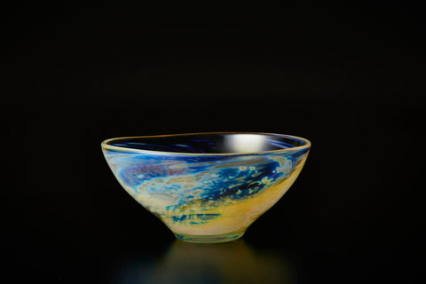 Glass Tea Bowl, Moonlight | Mieko Noguchi